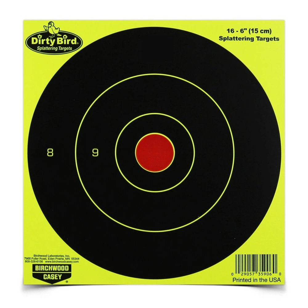 Birchwood Casey Dirtybird Yellow 6 Round 16-Pack, BC-35906 3 Birchwood Casey Dirtybird Yellow 6 Round 16-Pack, BC-35906