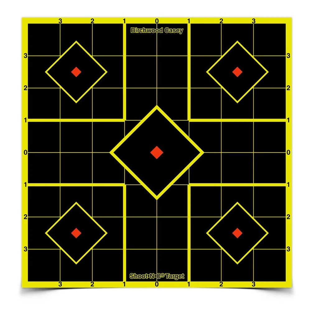 Birchwood Casey Shoot-N-C 8 Sight In 6-Pack, BC-34105 3 Birchwood Casey Shoot-N-C 8 Sight In 6-Pack, BC-34105