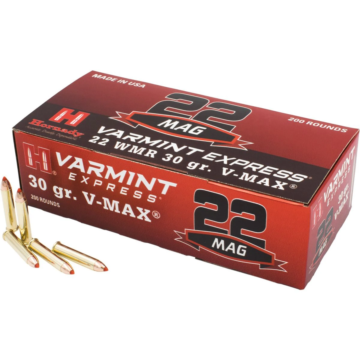 Hornady .22 Mag Varmint Express Rimfire Ammunition, 50-Count, 83202 3 Hornady .22 Mag Varmint Express Rimfire Ammunition, 50-Count, 83202