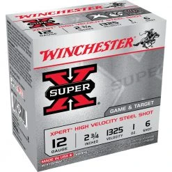 Winchester 12 Gauge - Xpert High Velocity Steel Shot Ammo, 25-Round, WE12GT6