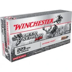 Winchester 223 REM - 64 Grain Extreme Point Ammo, 20-Round, X223DS