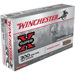 Winchester 300 WIN MAG - 180 Grain Power-Point, 20-Round, X30WM2