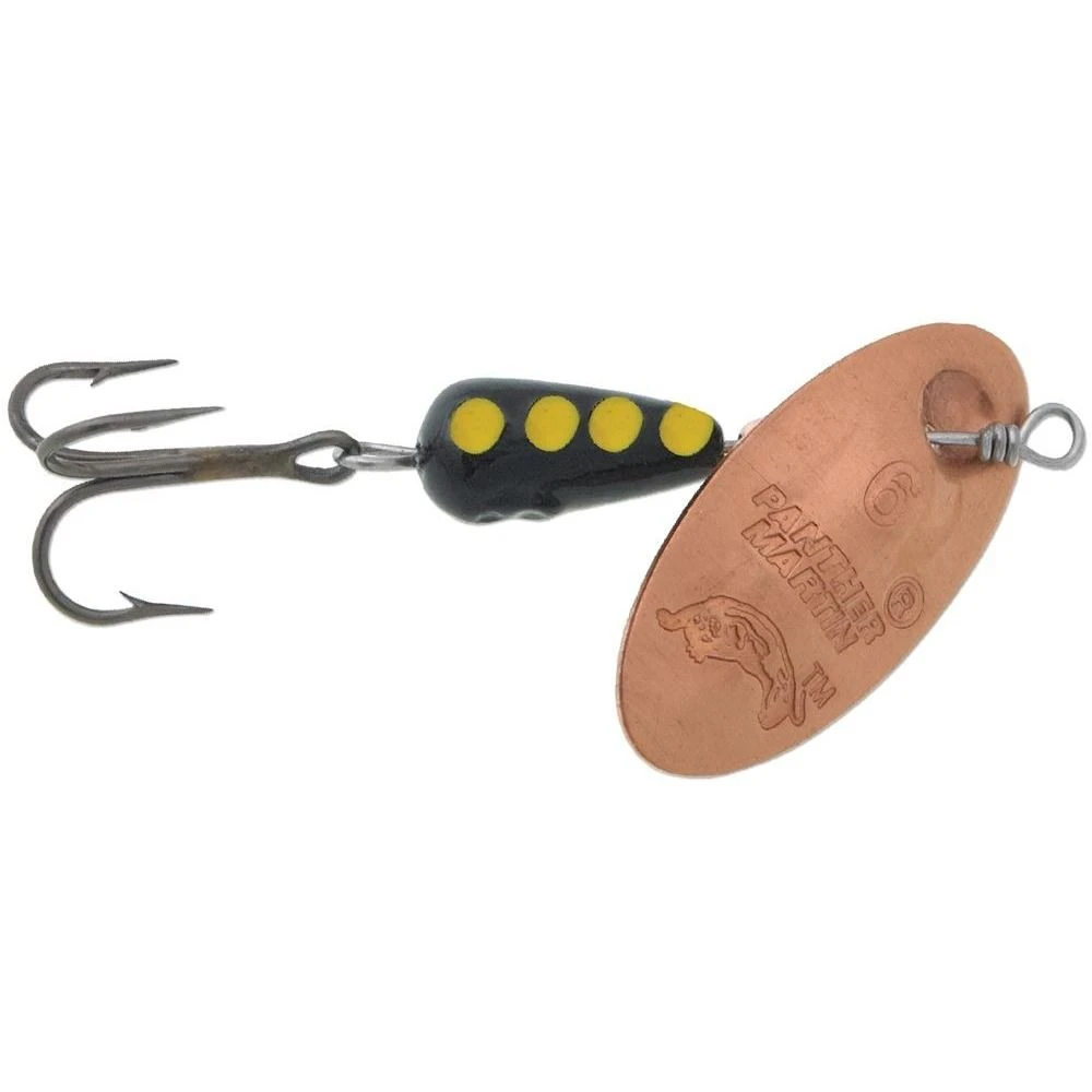 Panther Martin Regular Classic Hook, 1/4 OZ, 6PMCB-CBK 3 Panther Martin Regular Classic Hook, 1/4 OZ, 6PMCB-CBK