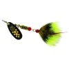 Mepps Black Fury - Dressed Treble Yellow Dot Blade with Gray/Yellow Tail #3 (1/4 OZ), BF3T Y -Boat Sport Shop sftp a s assets20210526000000135