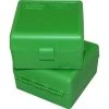 MTM CASE-GARD Ammo Box 100 Round Flip-Top 223 204 Ruger 6x47, Green, RS-100-10 -Boat Sport Shop sftp a s assets20210613000000015