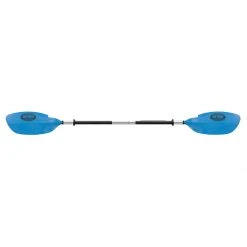 Camco Kayak Paddle, Asymmetrical, Blue, 8 FT, 50484