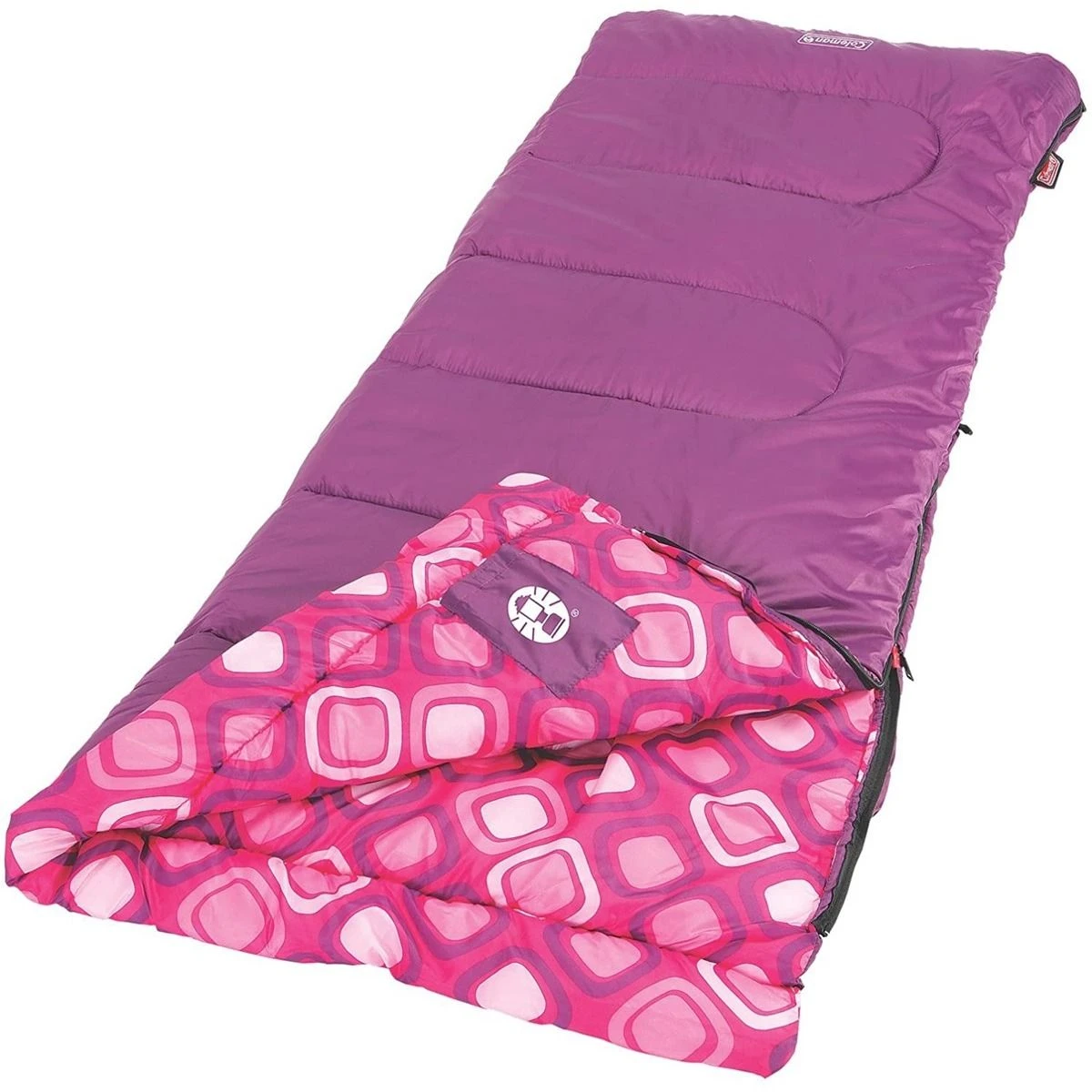 Coleman Plum Fun 45 Youth Sleeping Bag, 2000019645 4 Coleman Plum Fun 45 Youth Sleeping Bag, 2000019645 - Image 2