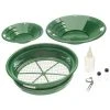 SE Prospector's Choice Gold Panning Kit and 2 Green Pans, 7-Piece, GP5KIT107 1 SE Prospector's Choice Gold Panning Kit and 2 Green Pans, 7-Piece, GP5KIT107 -Boat Sport Shop sftp a s assets20210924000000003