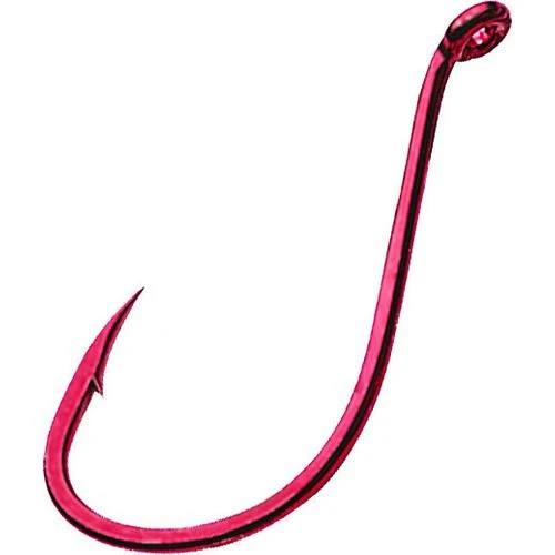 Gamakatsu Octopus Hook, Size 2, Red, 563361 3 Gamakatsu Octopus Hook, Size 2, Red, 563361