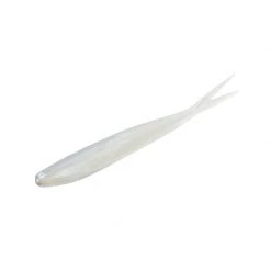 Zoom Fluke, 4 IN, Albino, 10-Pack, 015-091
