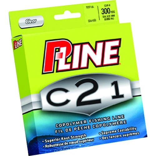 P-Line C21 Copolymer Fishing Line, Clear, C21F-10 3 P-Line C21 Copolymer Fishing Line, Clear, C21F-10