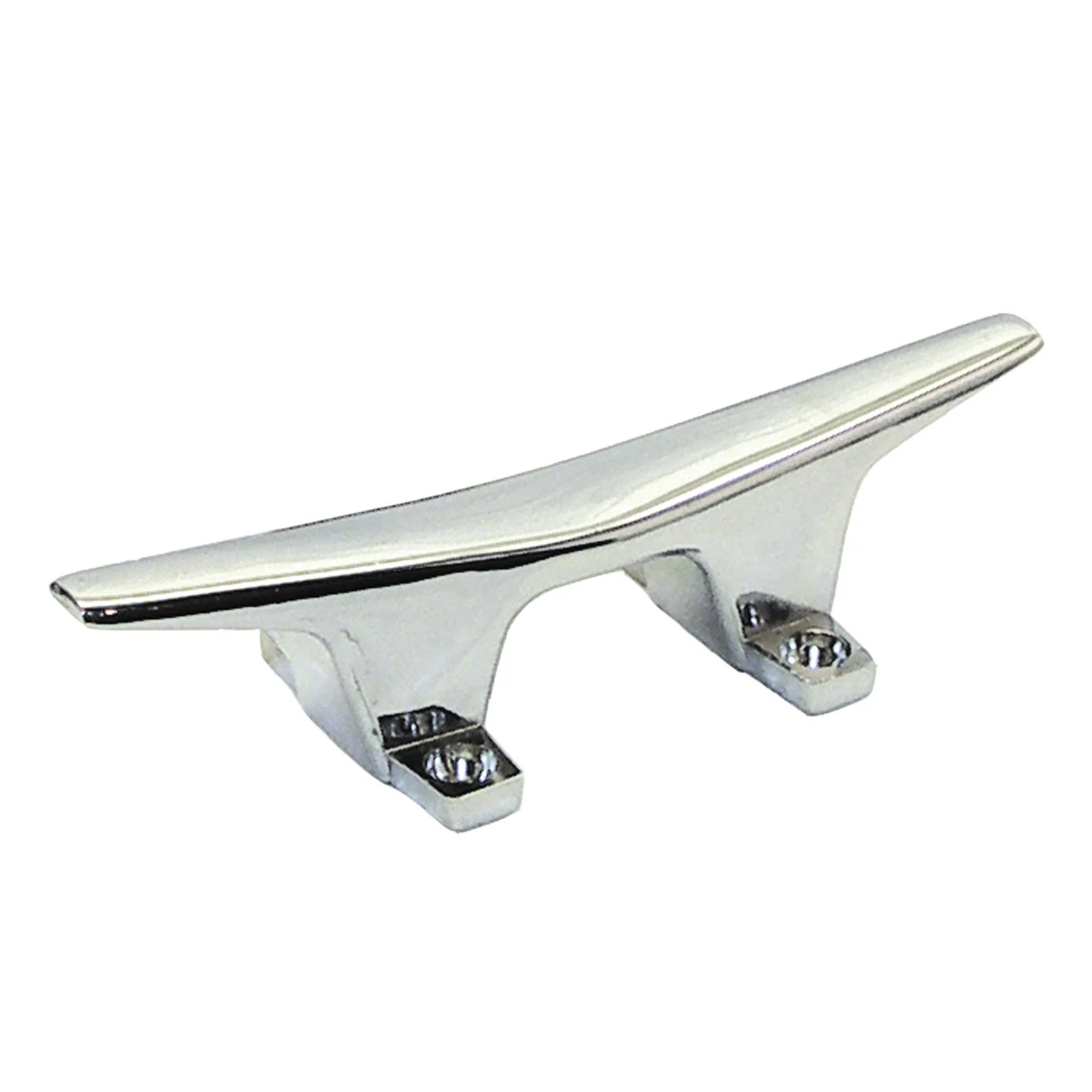 Shoreline Marine Cleat, 4-1/2 IN, Chrome Zamak, 52135 3 Shoreline Marine Cleat, 4-1/2 IN, Chrome Zamak, 52135