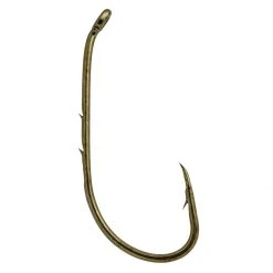South Bend Baitholder Bronze Hooks, Size 4, 100-Pack, 149344