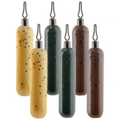 South Bend Drop Shot Weights, 3/8 OZ, Assorted Colors, SB-DSC38-6