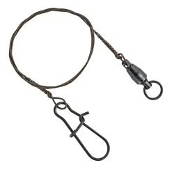 South Bend Invisa-Leader with Ball Bearing Swivel, 5 IN, 18 LB, 18523