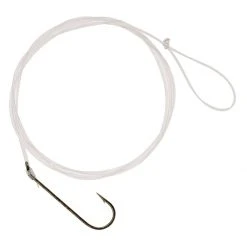 South Bend Snelled Aberdeen Bronze Hook, Size 4, 107631