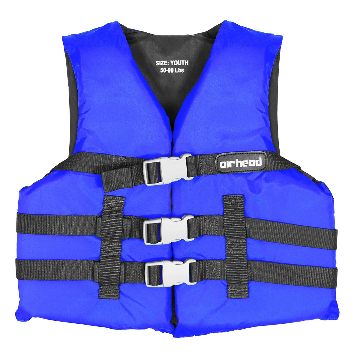 Kwik Tek Airhead Life Jacket, Youth, 50 - 90 LB, 60482 3 Kwik Tek Airhead Life Jacket, Youth, 50 - 90 LB, 60482