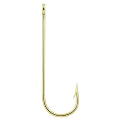 South Bend Aberdeen Hooks Gold, Size 2, 10-Pack, 156554