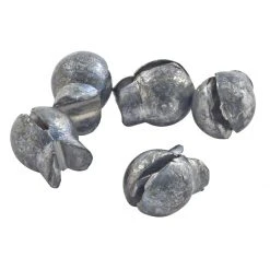 South Bend Removable Split Shot Sinkers, Size 3, 12-Pack, 178392