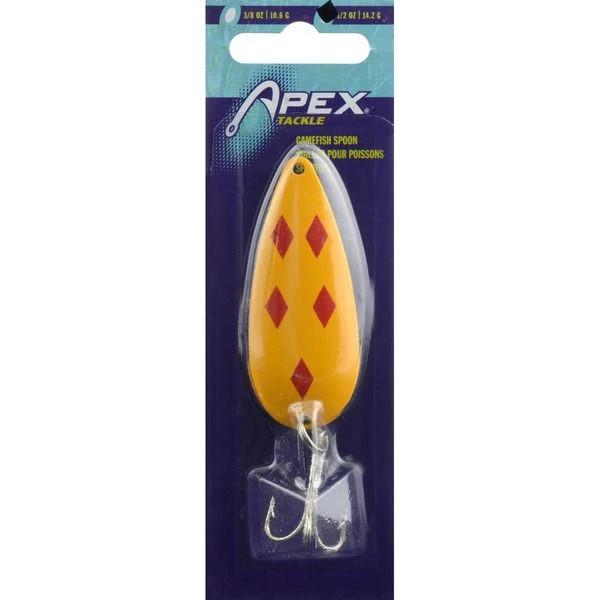 Apex Gamefish Spoon, 1/2 OZ, SP12-2 3 Apex Gamefish Spoon, 1/2 OZ, SP12-2