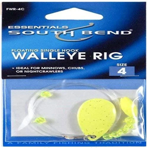 South Bend Floating Walleye Rig, Size 4, FWR-4C 3 South Bend Floating Walleye Rig, Size 4, FWR-4C