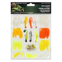 Ready 2 Fish Walleye Jig Soft Bait Kit, R2FK2-WLEYE