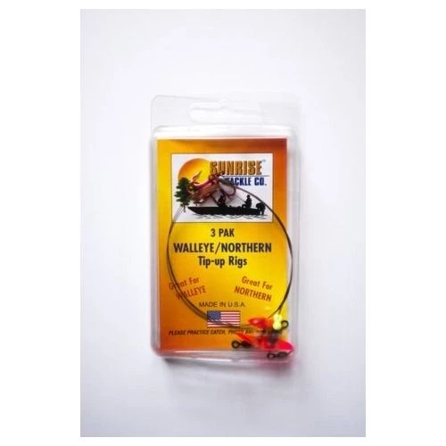 Sunrise Tackle Walleye Tip-up Rig #8, WWTR8 3 Sunrise Tackle Walleye Tip-up Rig #8, WWTR8