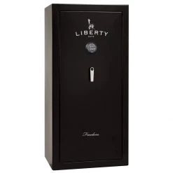 Liberty Safe Freedom 30-Gun Black E-Lock Safe, Black Textured, FS30-BKT-40E
