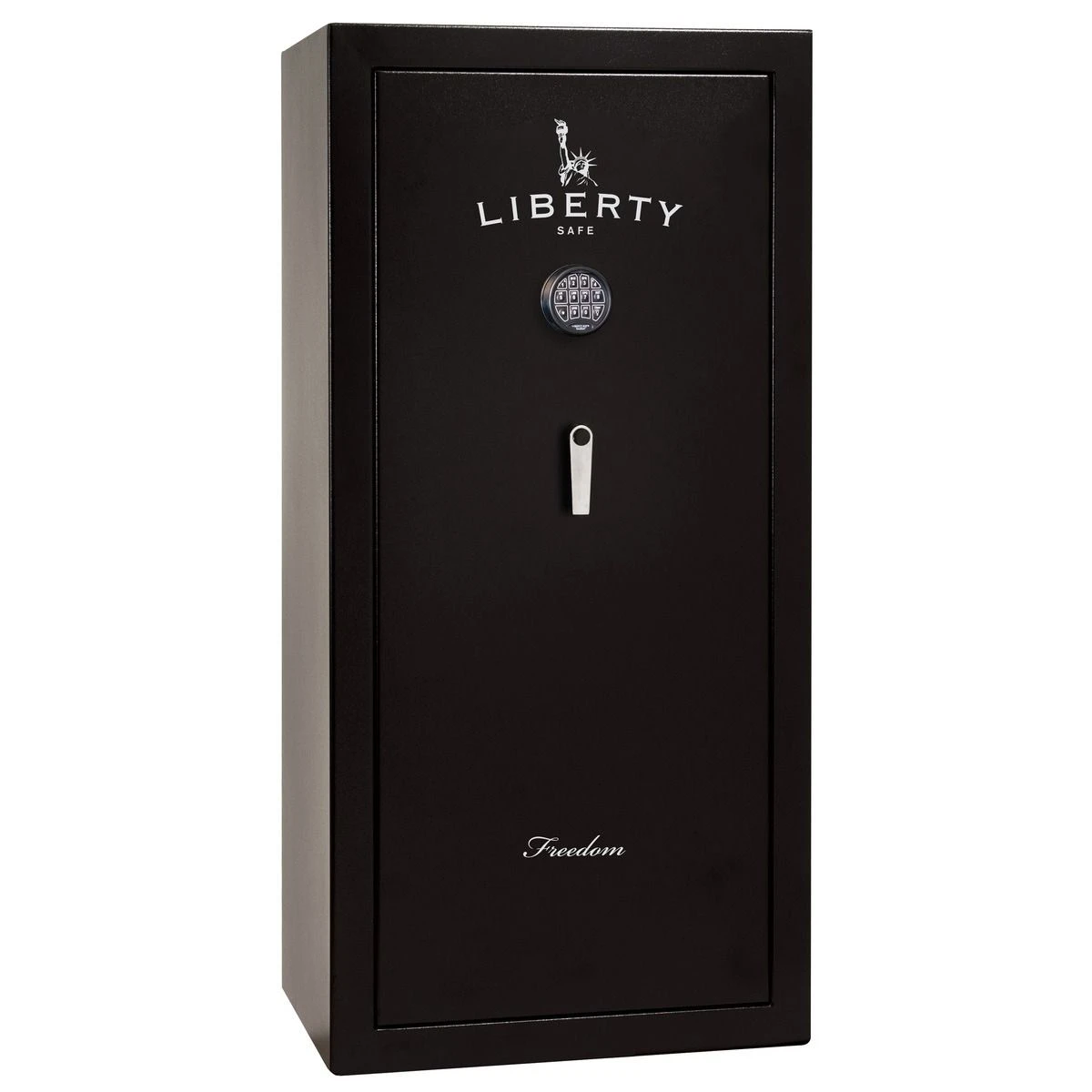 Liberty Safe Freedom 30-Gun Black E-Lock Safe, Black Textured, FS30-BKT-40E 3 Liberty Safe Freedom 30-Gun Black E-Lock Safe, Black Textured, FS30-BKT-40E