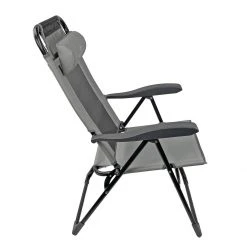 Black Sierra Equipment 7-Position VentBack Recliner, DKCH-001-GRY-BSE -Boat Sport Shop sftp a s assets20220513000000002