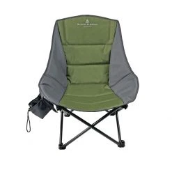 Black Sierra Equipment Event Padded Scoop Chair, Green, YQCH-002-GRN-BSE -Boat Sport Shop sftp a s assets20220513000000008