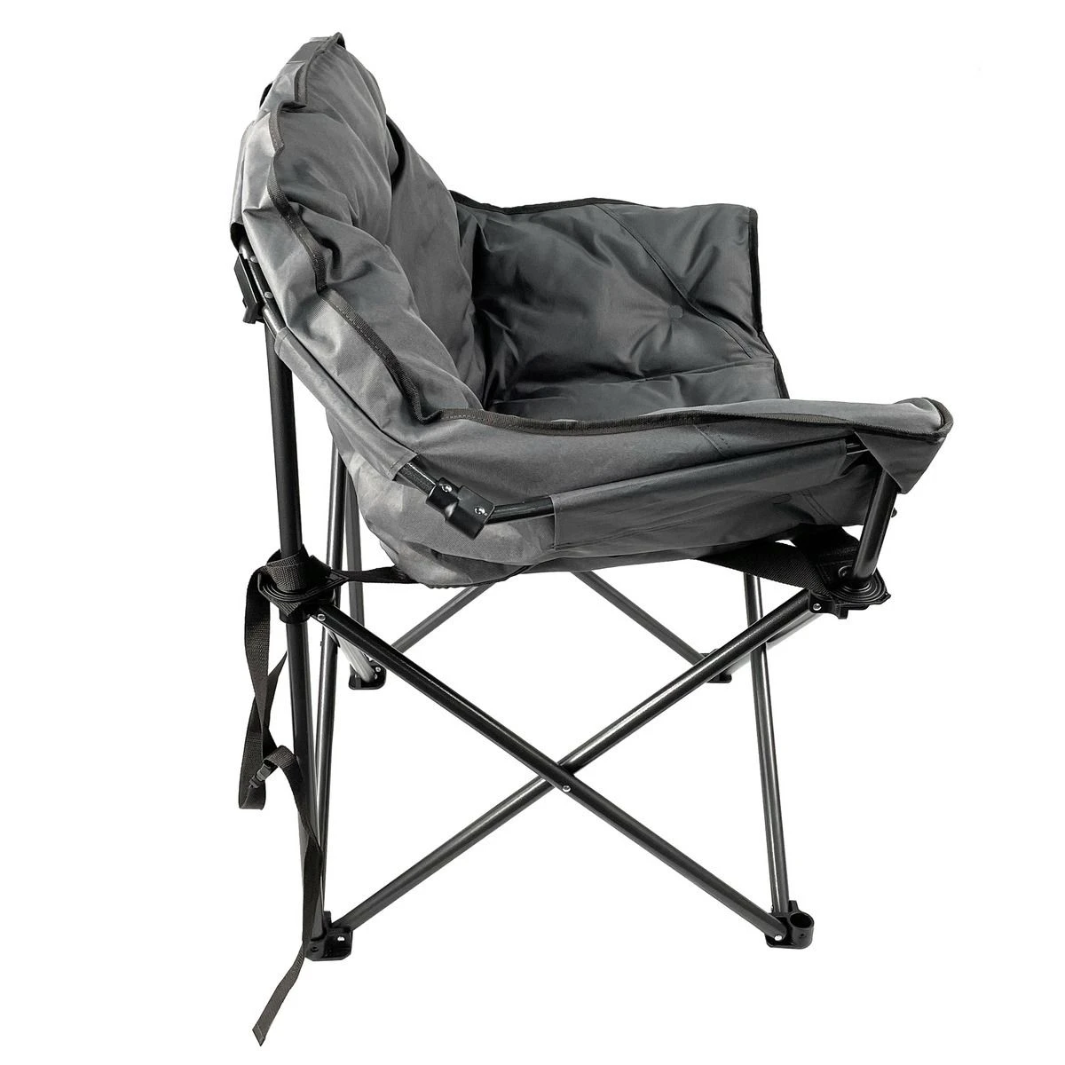 Black Sierra Equipment Deluxe Padded Club Chair, QACH-015-GR 4 Black Sierra Equipment Deluxe Padded Club Chair, QACH-015-GR - Image 2