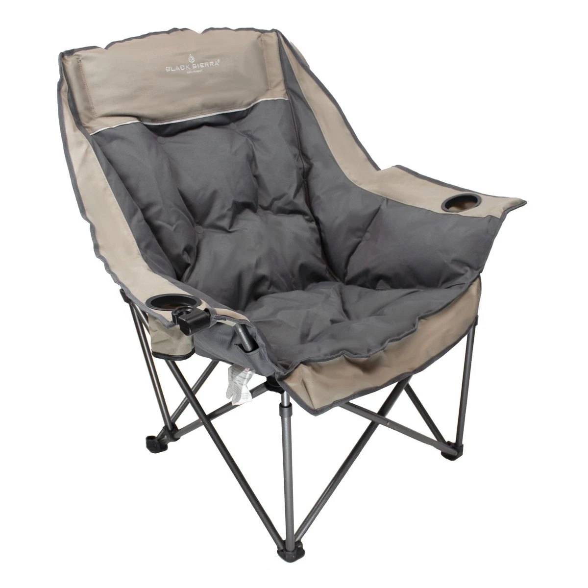 Black Sierra Equipment Big Bear XL Padded Chair, QACH-016 -TN 3 Black Sierra Equipment Big Bear XL Padded Chair, QACH-016 -TN