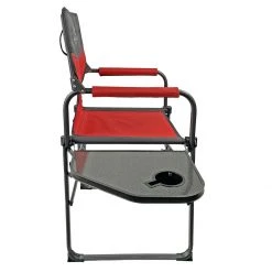 Black Sierra Equipment Compact Director's Chair, DRCH-013-RED-BSE -Boat Sport Shop sftp a s assets20220513000000031
