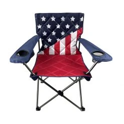 Black Sierra Equipment Old Glory XL Padded Partriotic Chair, PQACH-006-FLG -Boat Sport Shop sftp a s assets20220513000000059