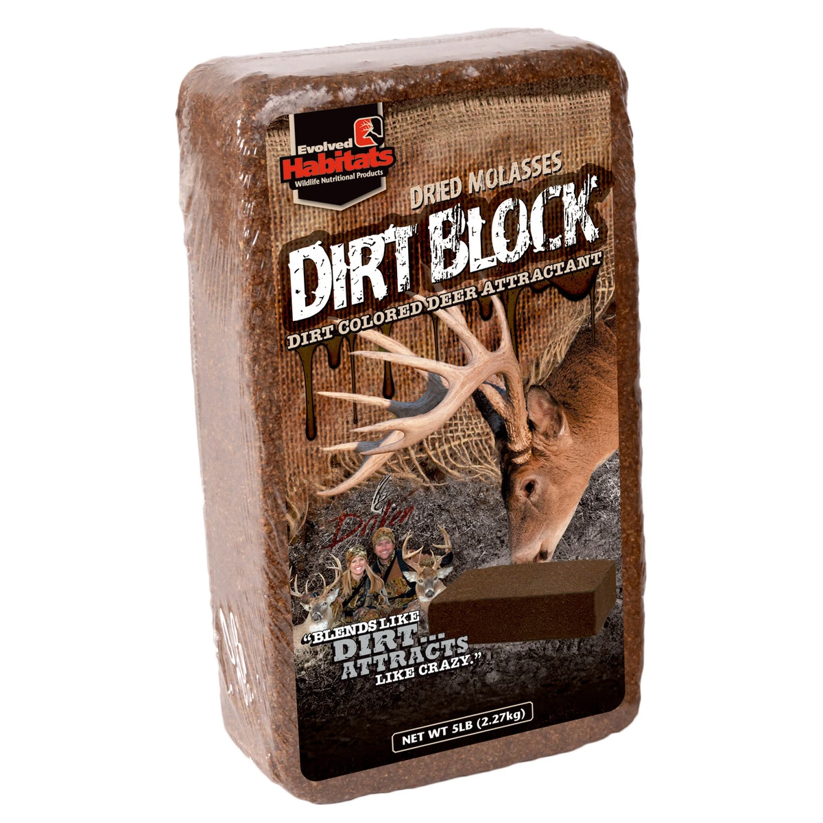 Evolved Habitat Dirt Block Deer Attractant, EVO20717 3 Evolved Habitat Dirt Block Deer Attractant, EVO20717