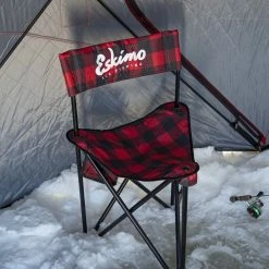 Eskimo Folding Chair XL, Ice Plaid, 34779 -Boat Sport Shop sftp a s assets20220523000000054