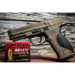 Fort Scott Munitions .40 S&W 125 Grain Centerfire Pistol Ammunition, 400-125-SCV -Boat Sport Shop sftp a s assets20220622000000190